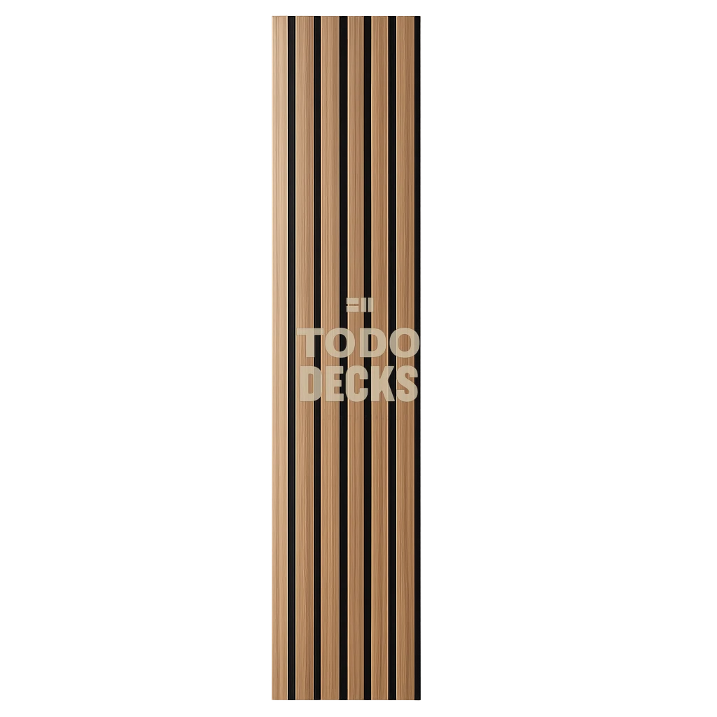 Lambrín Decorativo Interior Nogal Ancho (6.82 m²)