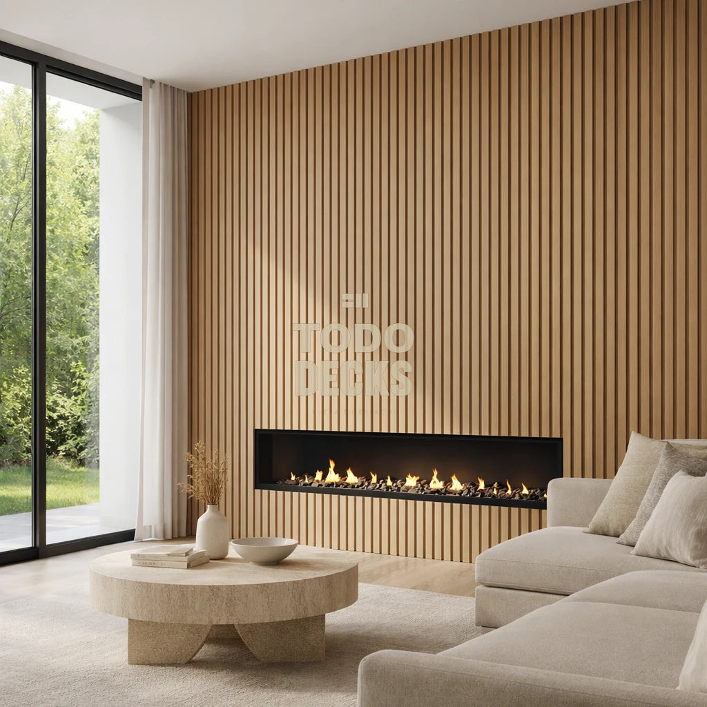Lambrín Decorativo Interior Pino Ancho (6.82 m²)