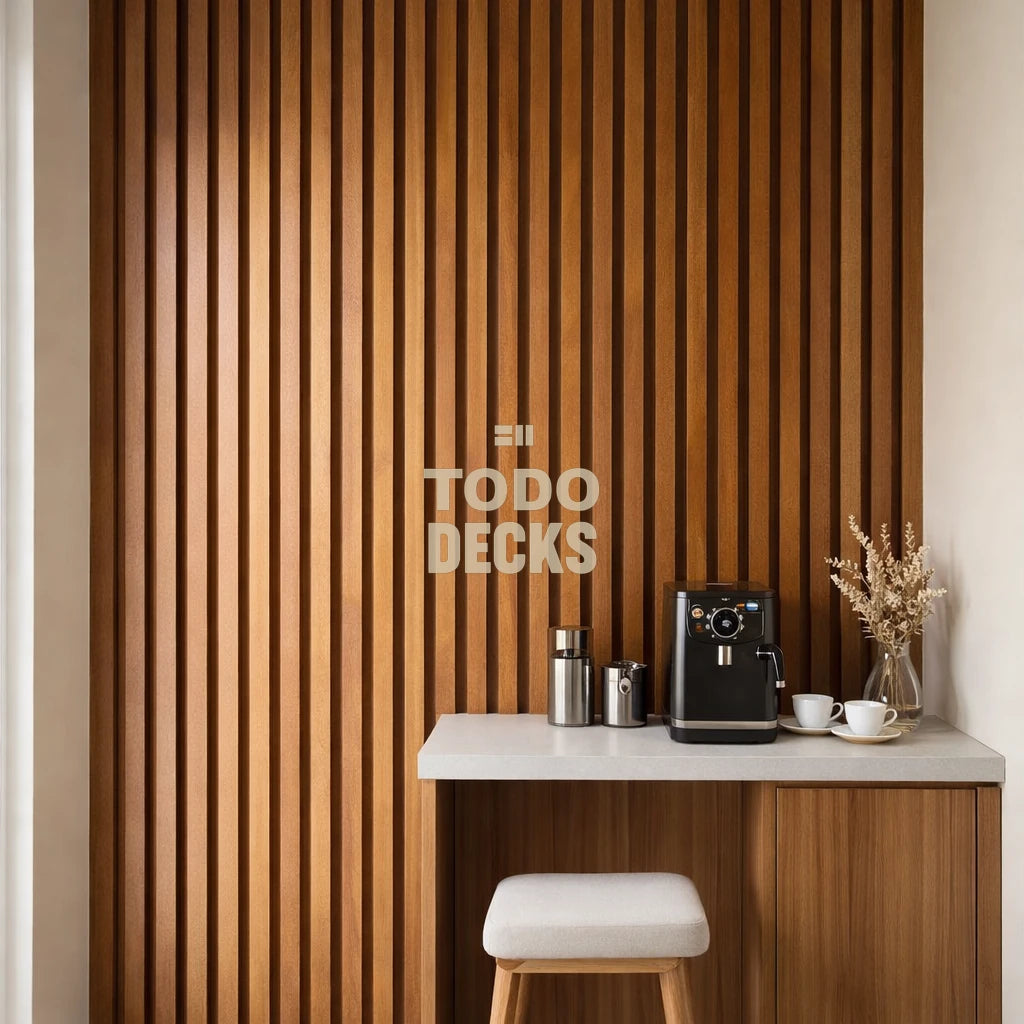 Lambrín Decorativo Interior Roble Ancho (6.82 m²)
