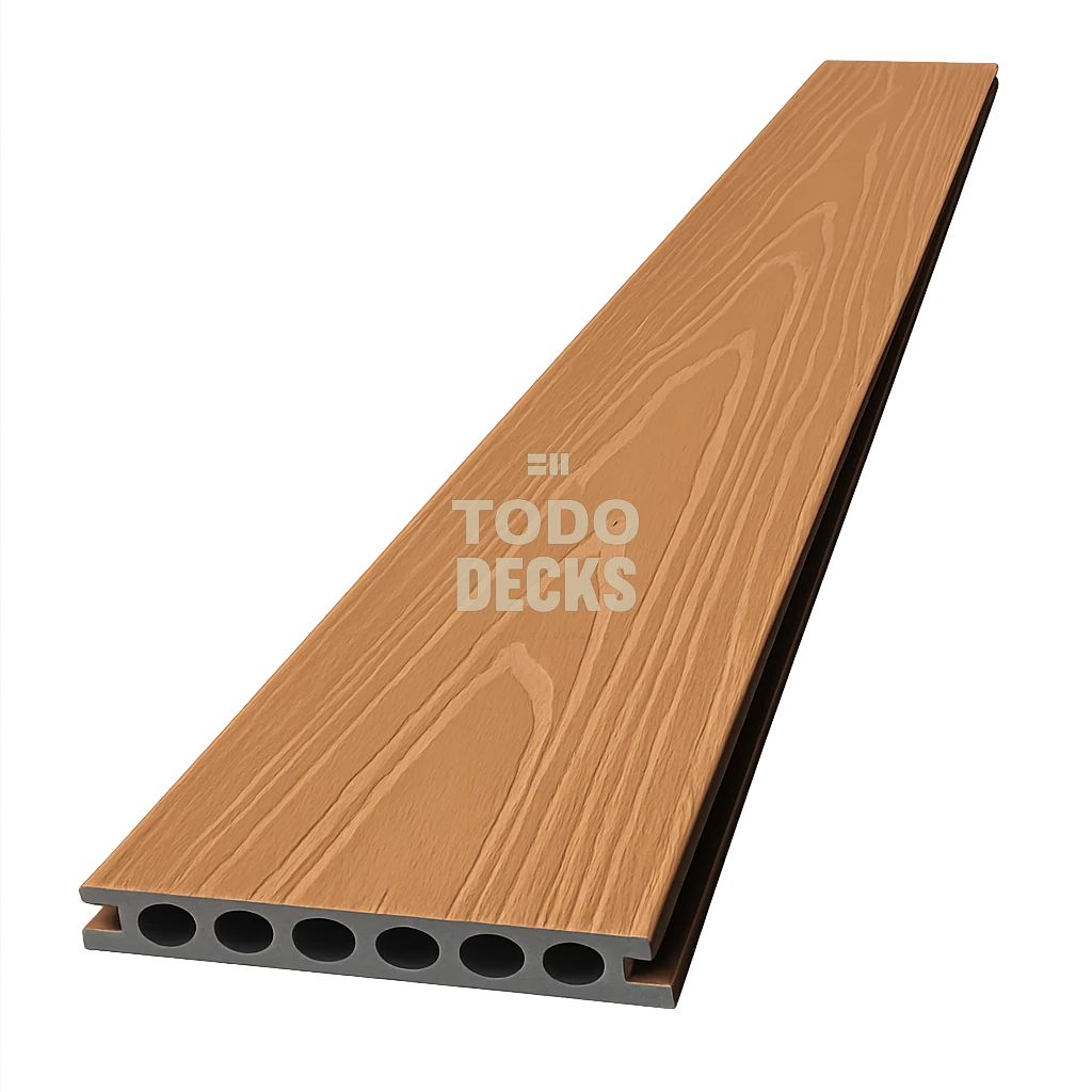 Deck WPC Bi tono café / teka