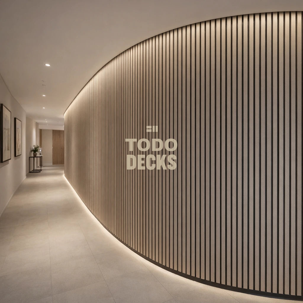 Lambrín Acústico Nogal Flexible (5.76 m²)