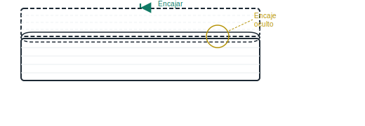 Encajar las piezas siguientes